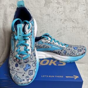 Brooks NEW Womens shoes 9M Trace 4 Hero Medical Running 120441 1B 052 Gray/Blue
